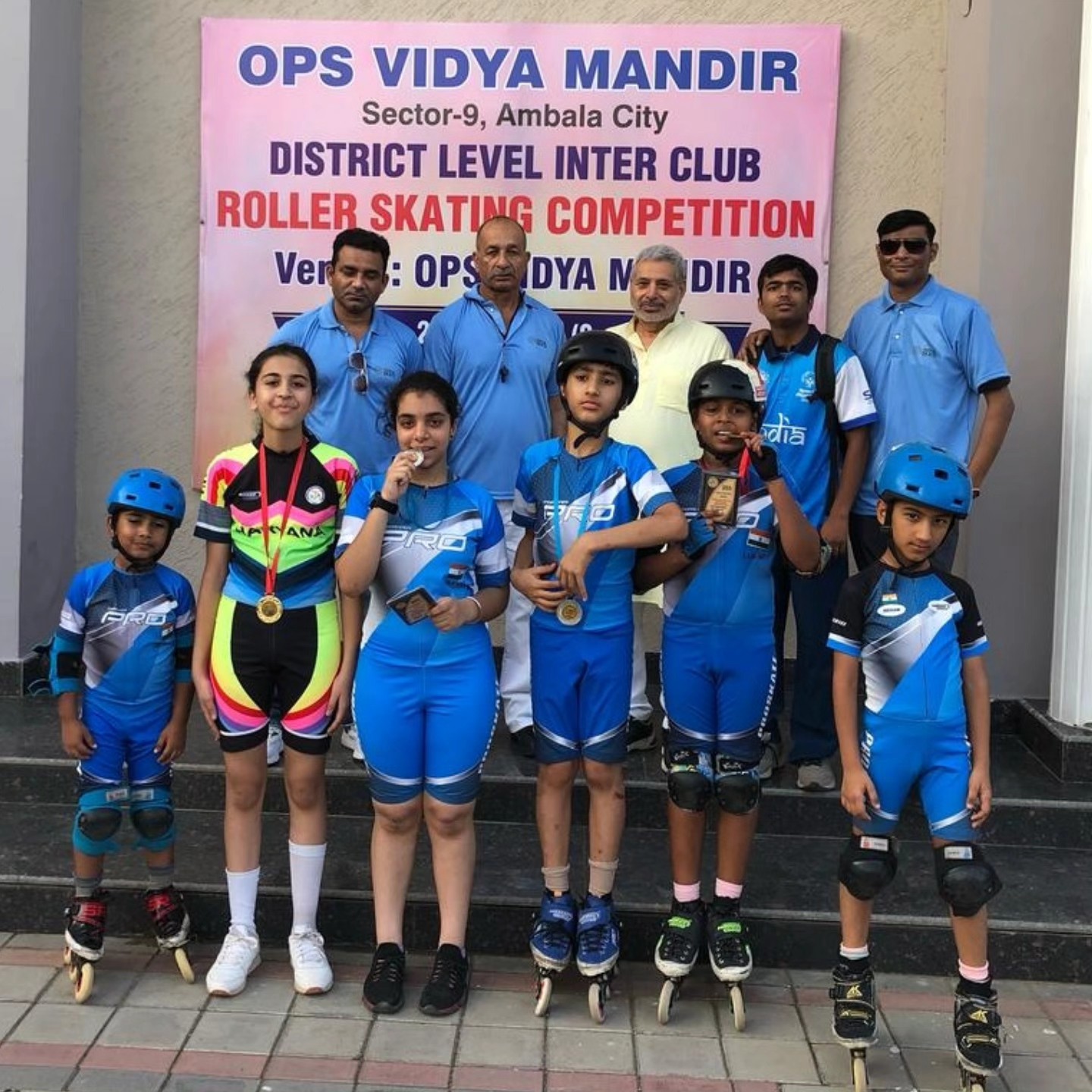  APS Udhampur's Aarush Shines Bright: Gold Medalist Roller Skater with Unstoppable Spirit
